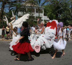 Conch Republic Days 2005 photo - Duval Street, Key West